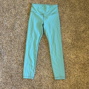 Women’s Salutation Turquoise Leggings